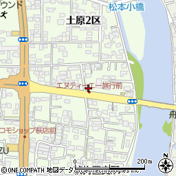 長崎ちゃんめん 山口萩店周辺の地図