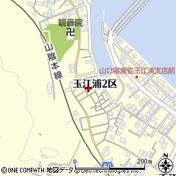 山口県萩市山田玉江浦２区5002周辺の地図