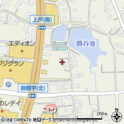 広島県東広島市西条町御薗宇4624-2周辺の地図