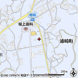 浦崎モータース周辺の地図