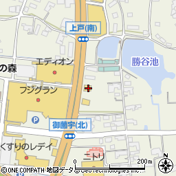 広島県東広島市西条町御薗宇4381-1周辺の地図