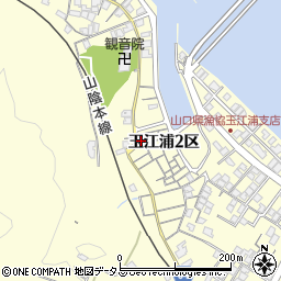 山口県萩市山田玉江浦２区5016周辺の地図