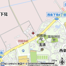 広島県東広島市西条町下見2259周辺の地図