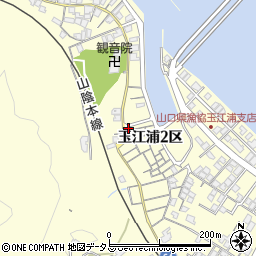 山口県萩市山田玉江浦２区5018周辺の地図