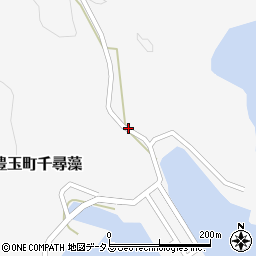 長崎県対馬市豊玉町千尋藻393周辺の地図