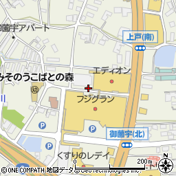 広島県東広島市西条町御薗宇4591周辺の地図