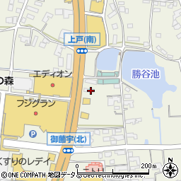 広島県東広島市西条町御薗宇4602周辺の地図