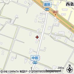 広島県東広島市西条町御薗宇1591周辺の地図