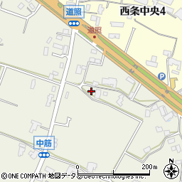 広島県東広島市西条町御薗宇1621周辺の地図