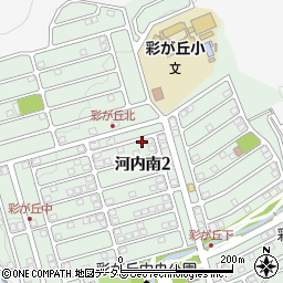 広島県広島市佐伯区河内南2丁目周辺の地図