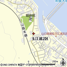 山口県萩市山田玉江浦２区5024周辺の地図