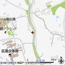 広島県東広島市八本松町原6059周辺の地図
