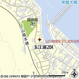 山口県萩市山田玉江浦２区5026周辺の地図