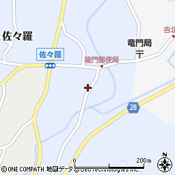 奈良県吉野郡吉野町佐々羅150周辺の地図