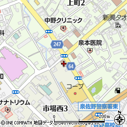 泉佐野中央ライオンズクラブ周辺の地図