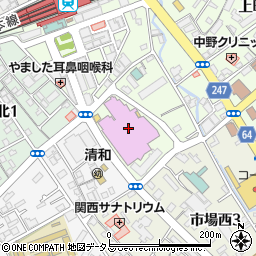 泉佐野パレード周辺の地図