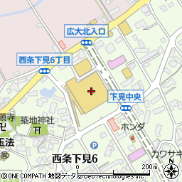 ハニーズ広島学園店周辺の地図