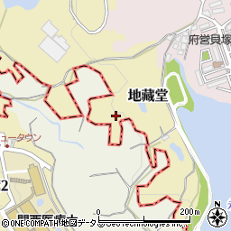 大阪府貝塚市地藏堂506周辺の地図
