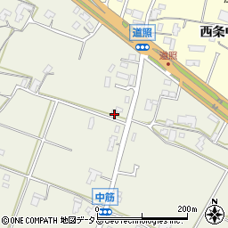 広島県東広島市西条町御薗宇1096周辺の地図