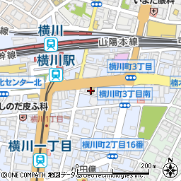 カレーハウスＣｏＣｏ壱番屋ＪＲ横川駅前店周辺の地図