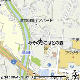 広島県東広島市西条町御薗宇4509周辺の地図