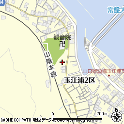 山口県萩市山田玉江浦２区5132周辺の地図