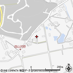 広島県東広島市八本松町原3862周辺の地図