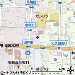 おおやま社　労士事務所周辺の地図