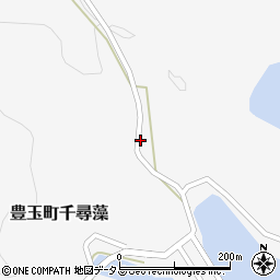 長崎県対馬市豊玉町千尋藻389周辺の地図