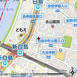 株式会社トヨタレンタリース広島　本社周辺の地図