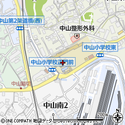 広島市立中山小学校周辺の地図