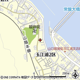 山口県萩市山田玉江浦２区5042周辺の地図