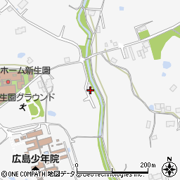 広島県東広島市八本松町原6056周辺の地図