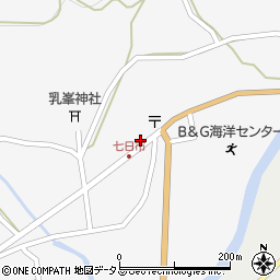 三重県松阪市飯高町七日市586周辺の地図