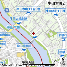 池田薬局周辺の地図