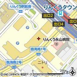 泉陽興業株式会社　りんくう営業所周辺の地図