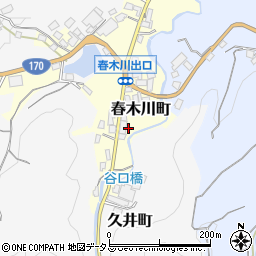大阪府和泉市春木川町74-5周辺の地図