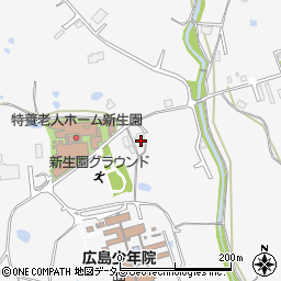 広島県東広島市八本松町原6053周辺の地図