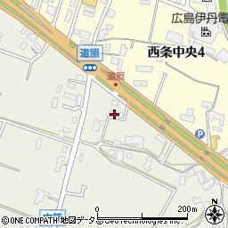 広島県東広島市西条町御薗宇1083周辺の地図