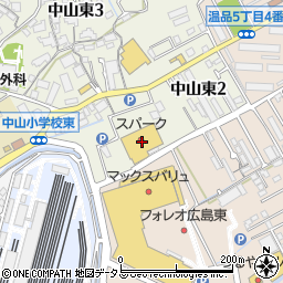 株式会社スパーク　中山店周辺の地図