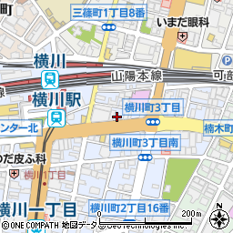 やきとり大吉 横川店周辺の地図