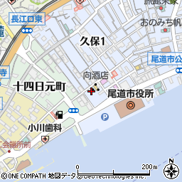 尾道地区労働組合評議会周辺の地図