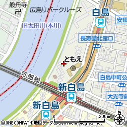 長寿園アパート周辺の地図