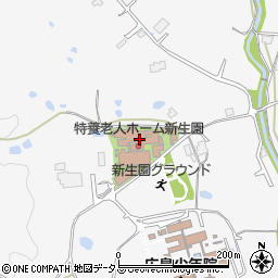 デイサービスセンター 新生園周辺の地図