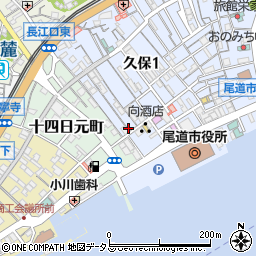 萩乃家周辺の地図