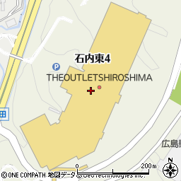 博多天ぷら たかお THE OUTLETS HIROSHIMA店周辺の地図
