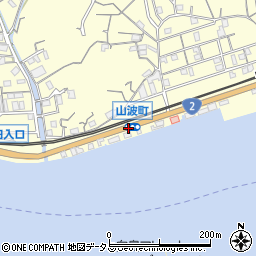 桑田渡船入口周辺の地図