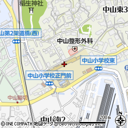 広島市立中山小学校周辺の地図