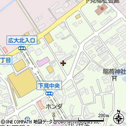 中国新聞　西条西販売所周辺の地図