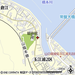 山口県萩市山田玉江浦２区5054周辺の地図